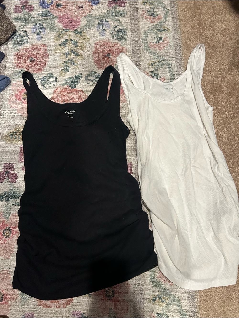 Two Pack Old Navy Maternity Tank Tops